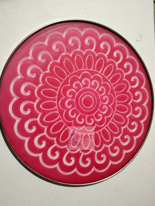 Rangoli Stencil-M01-7.5 Inches