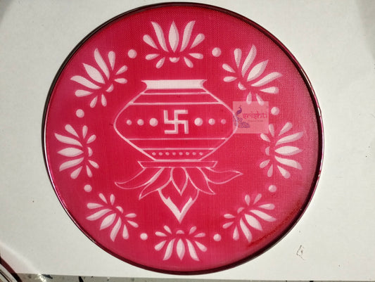 Rangoli Stencil-M01-7.5 Inches