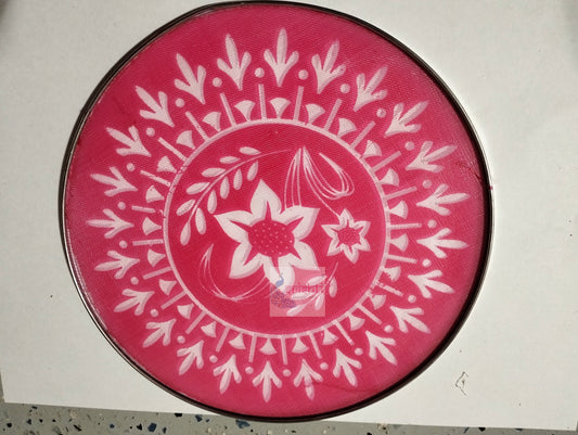 Rangoli Stencil-M01-7.5 Inches