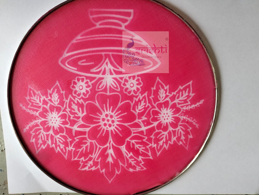 Rangoli Stencil-M01-7.5 Inches