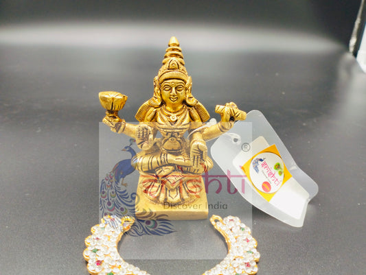 Brass Ashtalakshmi Set-3.5 Inches