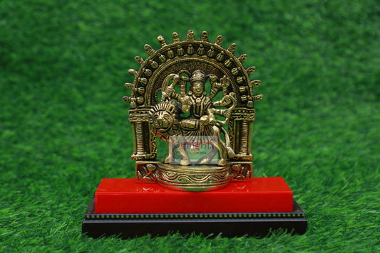 Brass Thiruvachi Durga-5.5 Inches