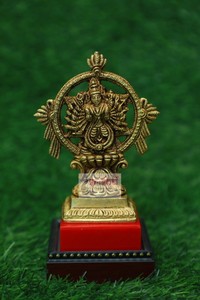 Brass Chakarathazhwar-5 Inches