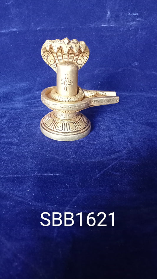 Brass shiva ling-4.5 Inches