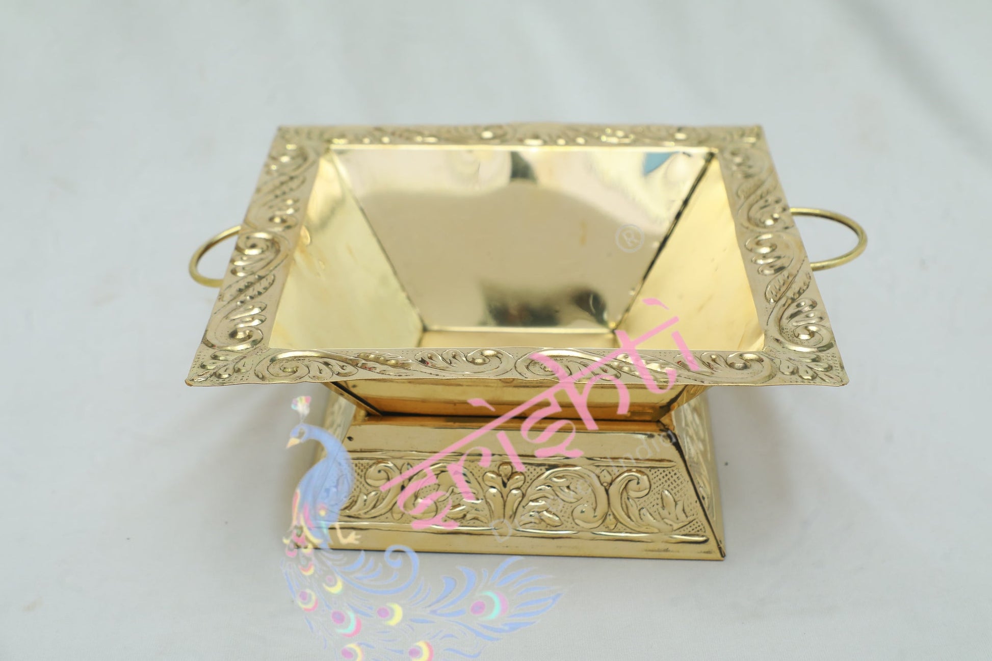 Brass Havan Kundam Set-3.75 Inches