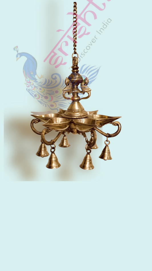 Brass Hanging Diya