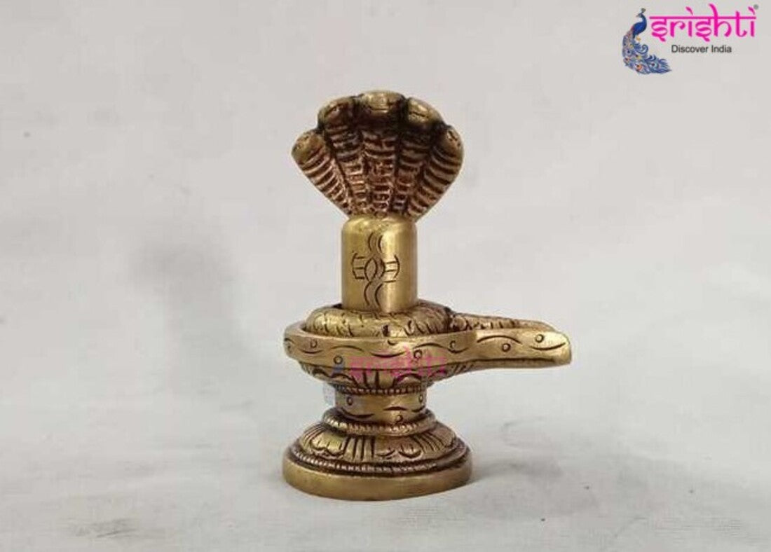 Brass Shivalingam-3 Inches