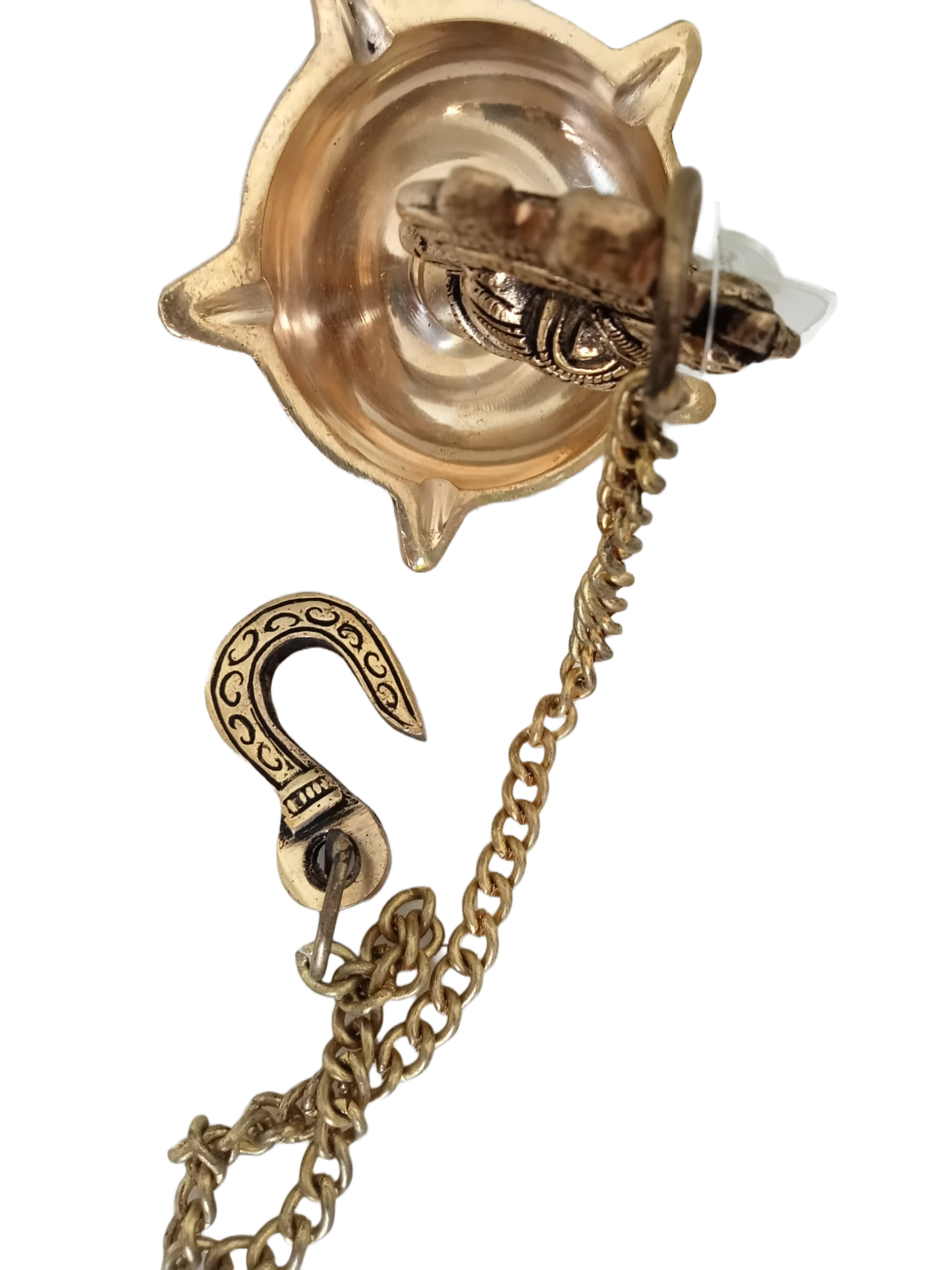 Brass Hanging Annam Diya-20 Inches