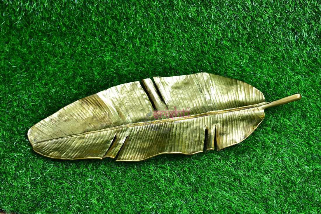 Brass Banana Leaf