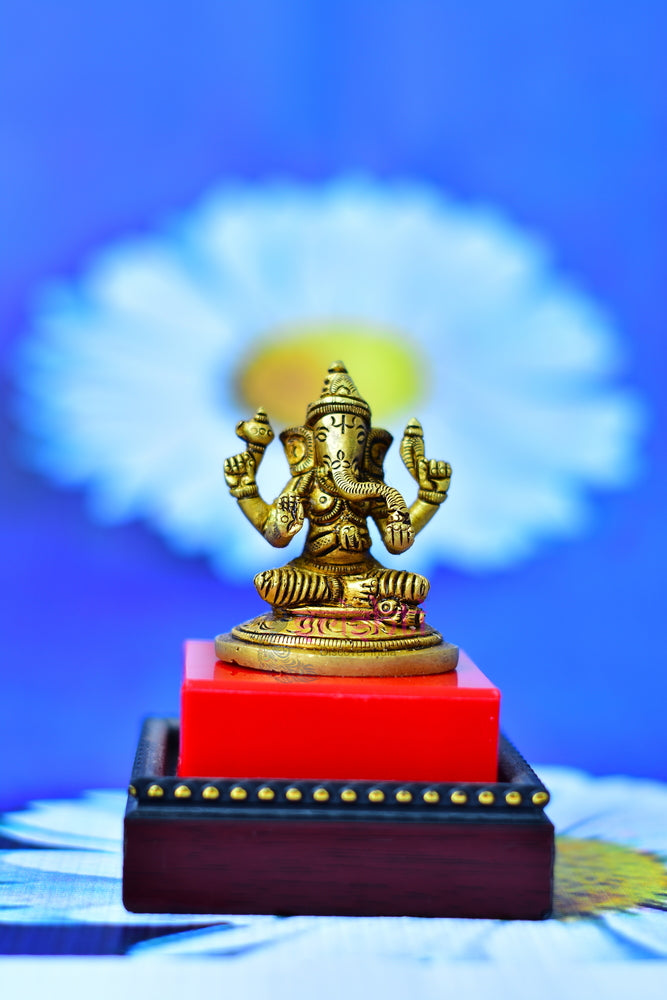 Brass Ganesha-M15