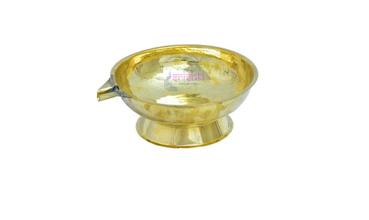 Brass akanda deepam