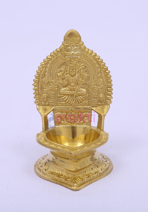 Brass Kamakshi Diya 5.5 Inches