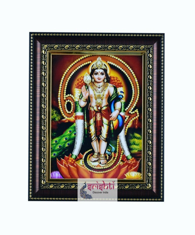 Om Murugar Photo Frame 8 X 10