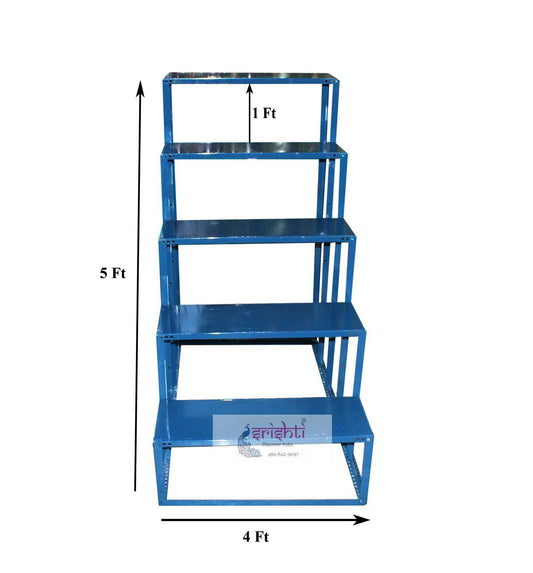 5 Steps Steel Golu Padi /Shelf