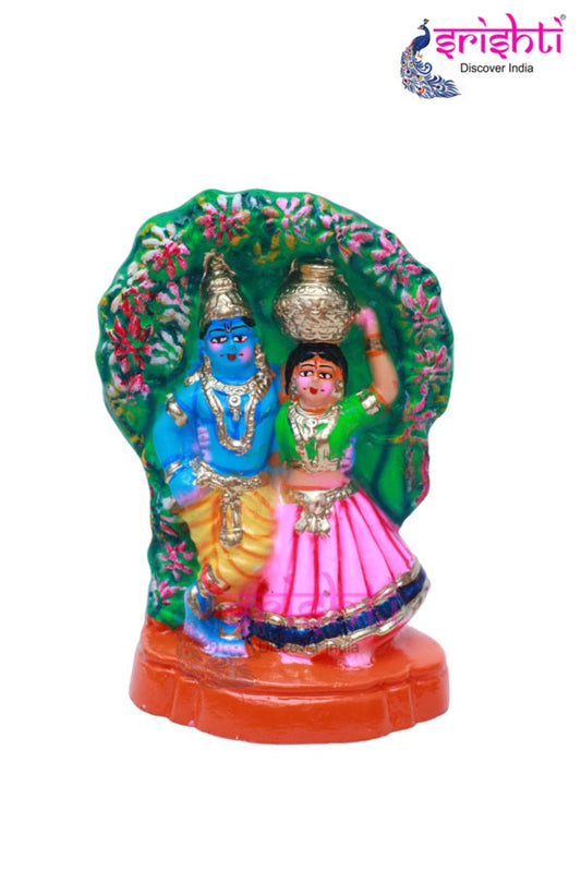 Radha Krishnan-M02 (8.5 Inches)-Tree Model