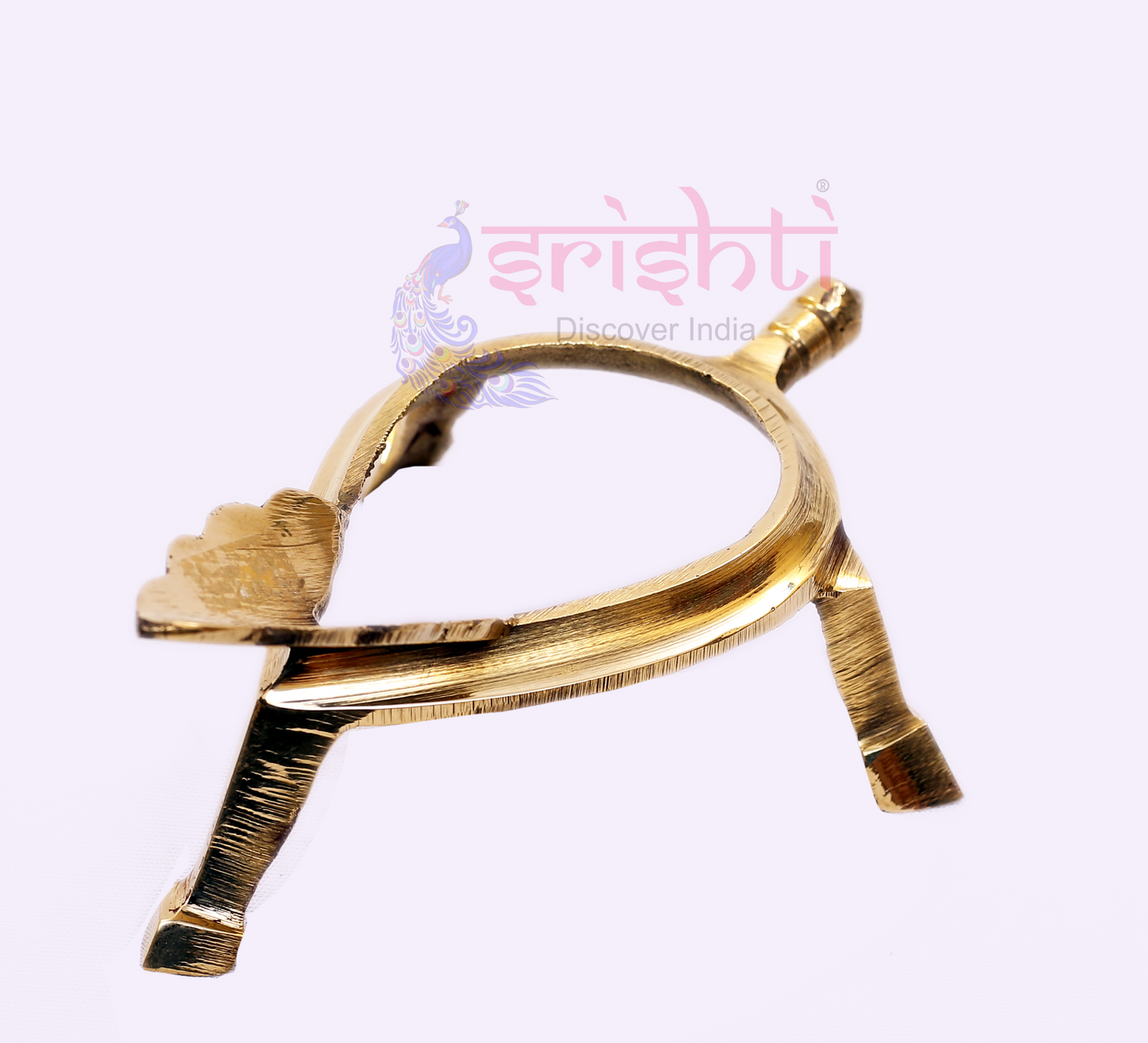 Brass shankh stand - Mo1